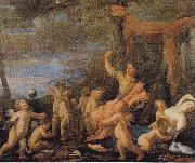 Nicolas Poussin Le Triomphe dOvide dit aussi Le triomphe dun poete oil painting